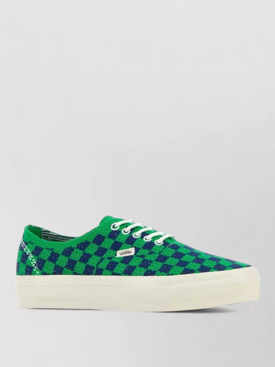 Vans embroidered canvas low-top sneakers