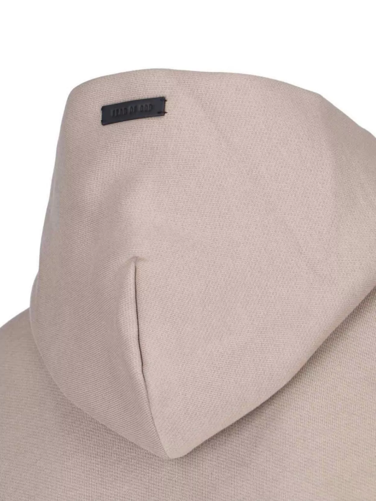 Shop Fear Of God Hooded Sweatshirt With Ribbed Cuffs And Hem