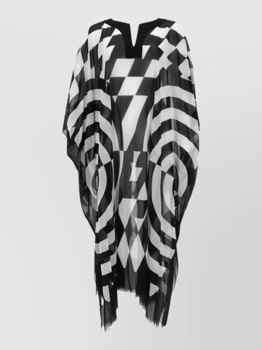 Dries Van Noten printed oversized tunic