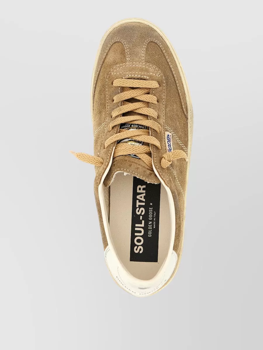 Golden Goose Leather Soul Star Low-Top Sneakers