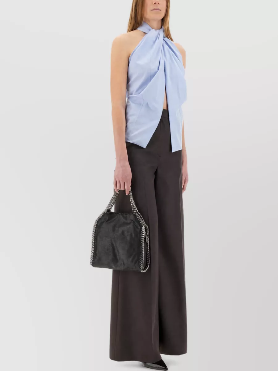 Stella Mccartney Cotton Sleeveless Paneled Blouse