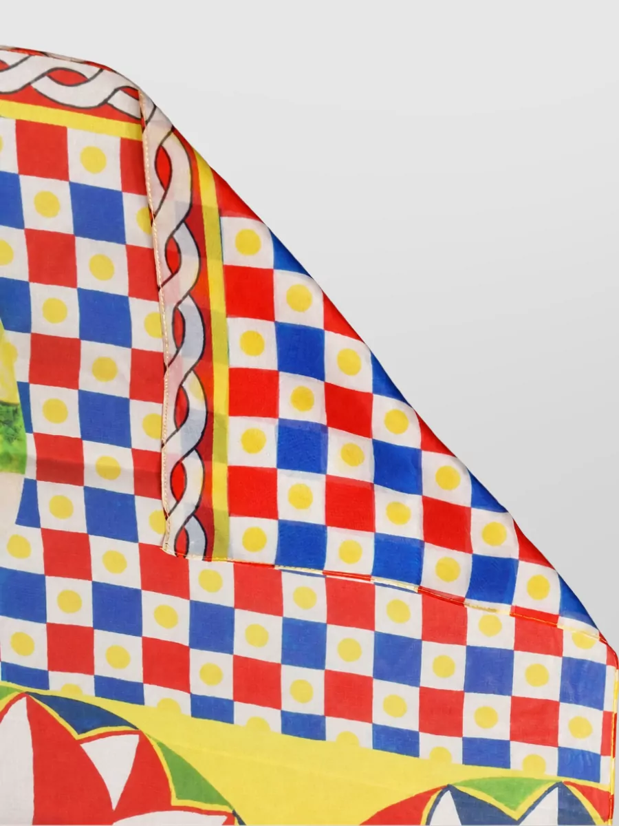 Dolce&Gabbana Silk Carretto Scarf