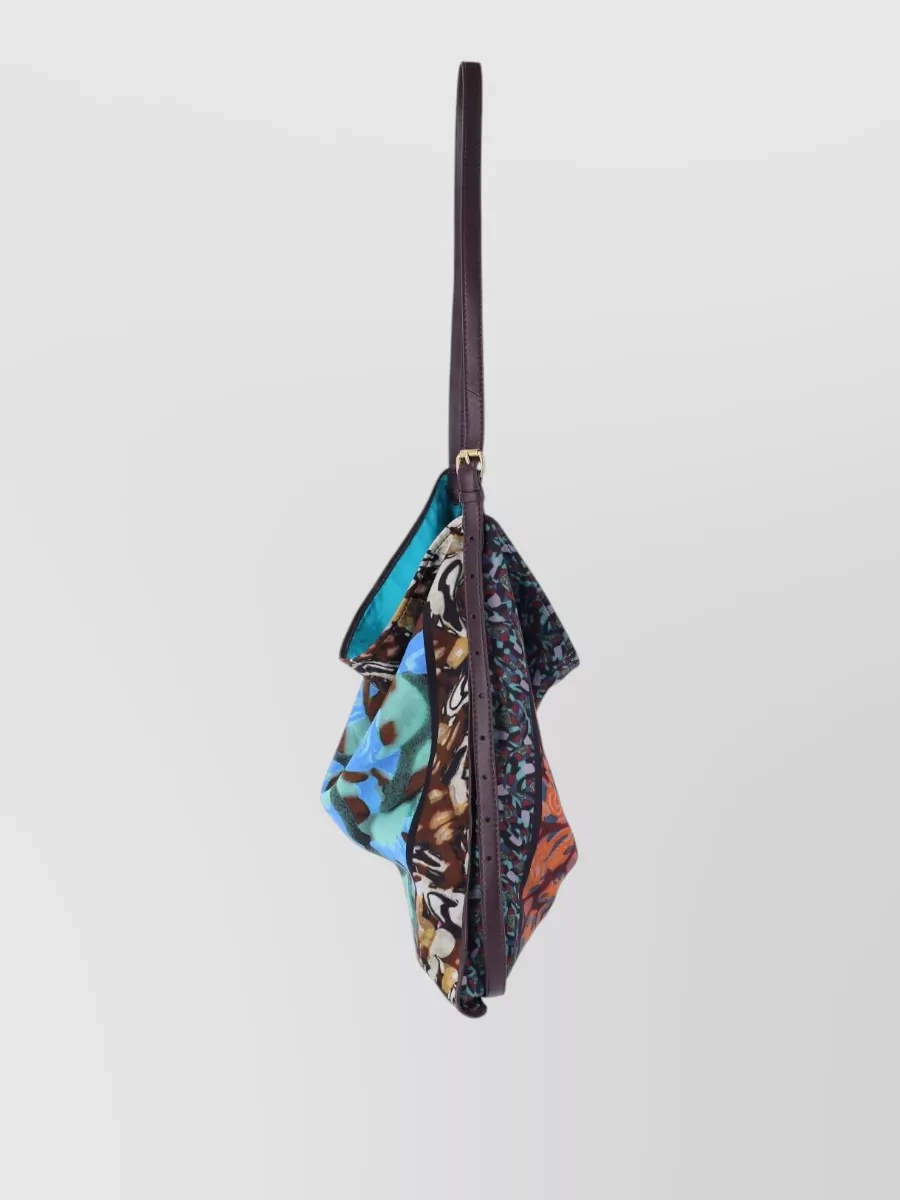Dries Van Noten Printed Shoulder Bag