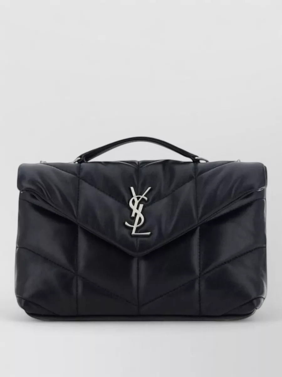 Saint Laurent le 5 à 7 mini leather shoulder bag