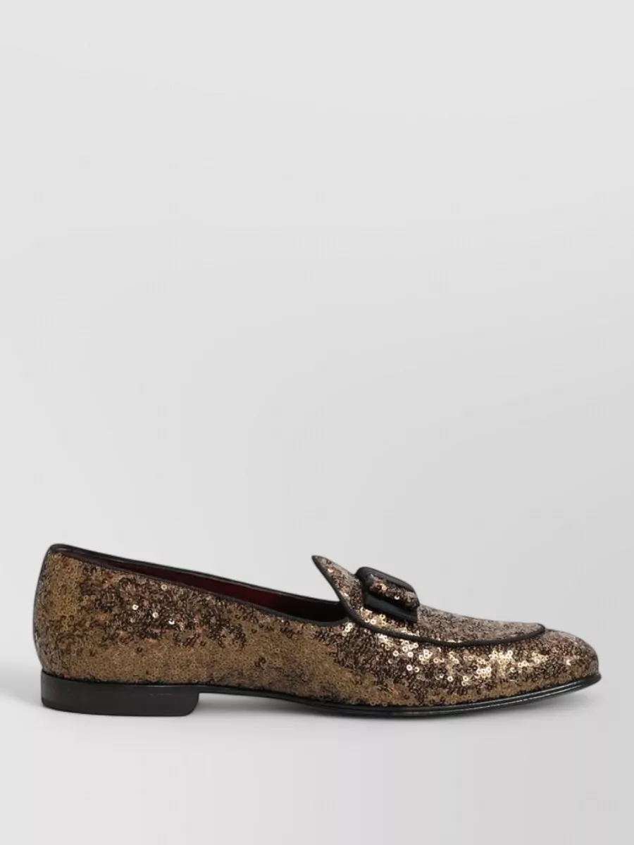 Dolce&Gabbana Sequined Loafers