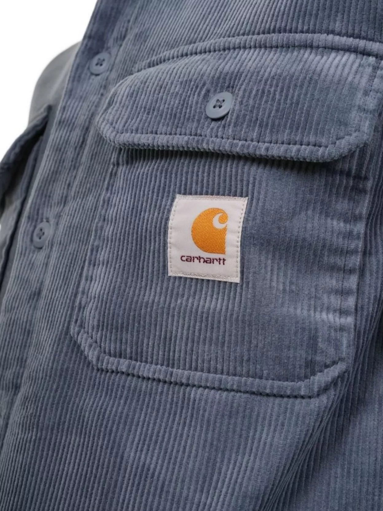 Carhartt Wip Textured Corduroy Jacket Chest Pockets