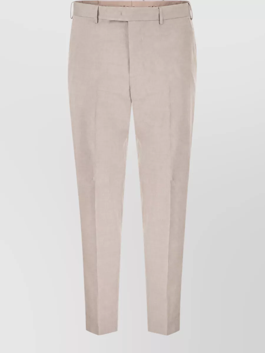 Pt Torino cotton wool tailored trousers
