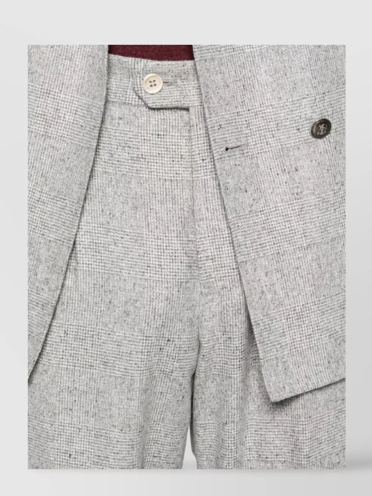 Brunello Cucinelli Wool And Silk Double-Breasted Suit