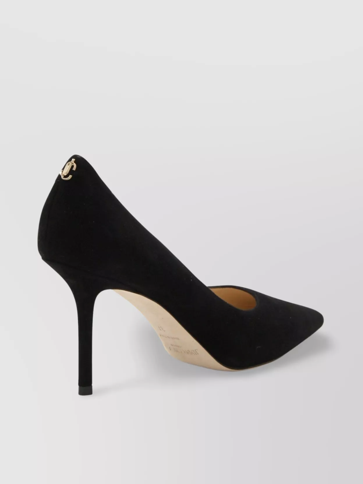 Jimmy Choo Romy 85 Spitze Pumps Aus Schwarzem Leder Mit Eidechsen-print