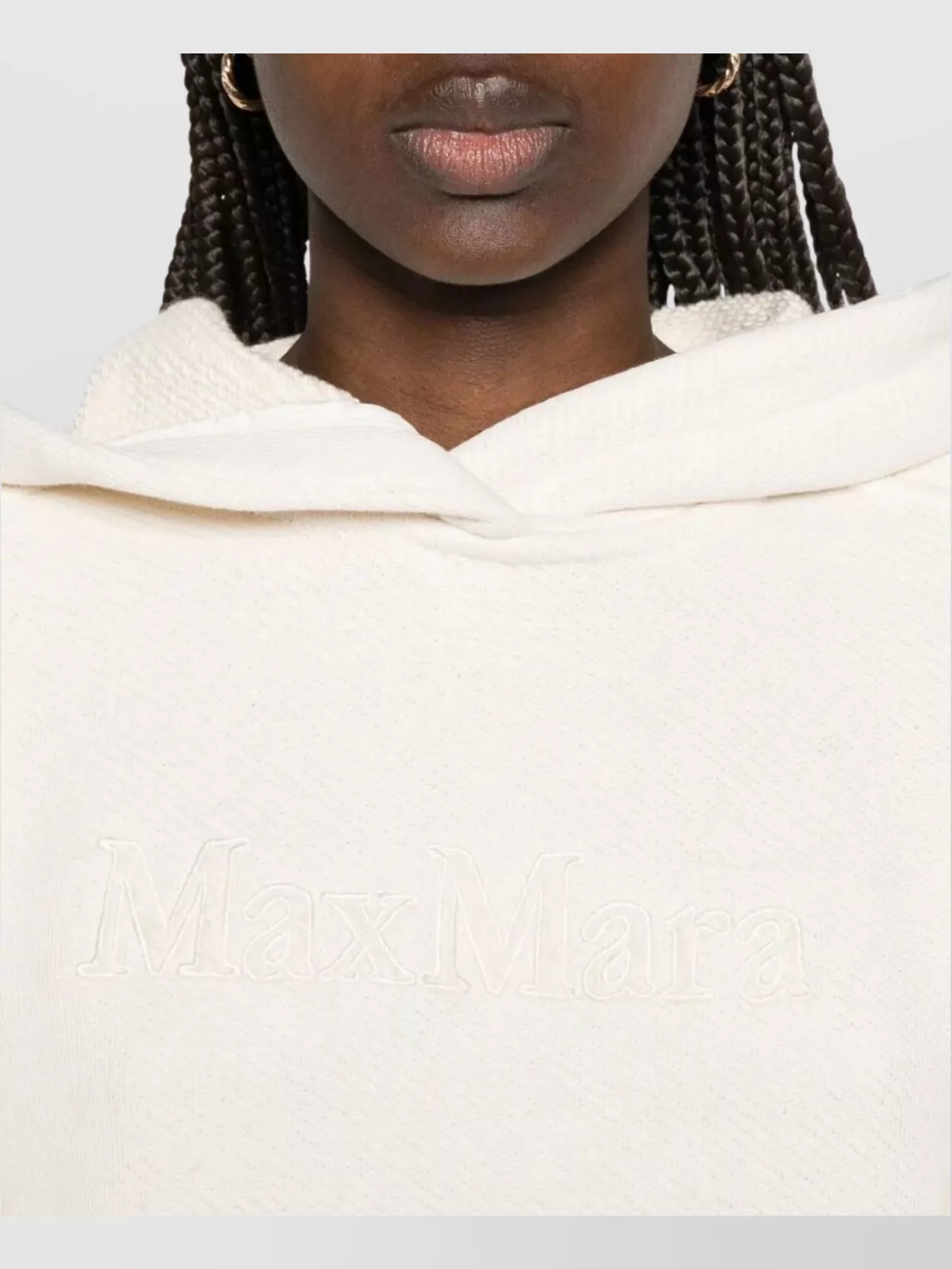 Max Mara Hooded Design Long Sleeves Machine Wash
