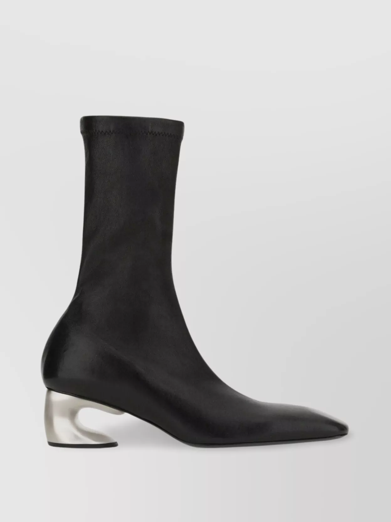 Jil Sander Pointed Toe Mid-Calf Length Boots