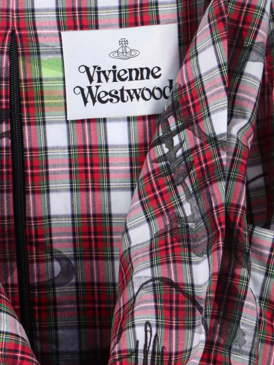 Vivienne Westwood Draped Front Square Neck Sleeveless Top