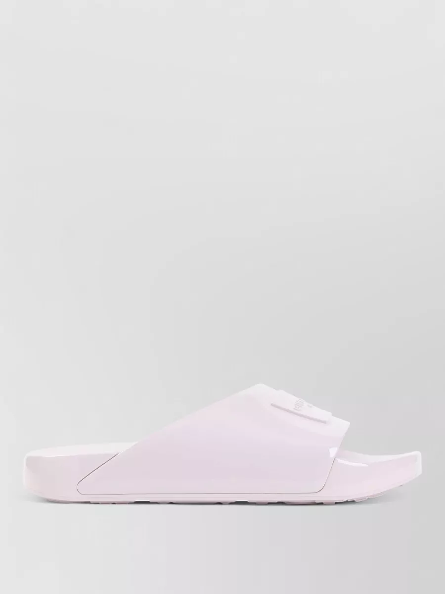 Givenchy Glossy Logo Strap Slides