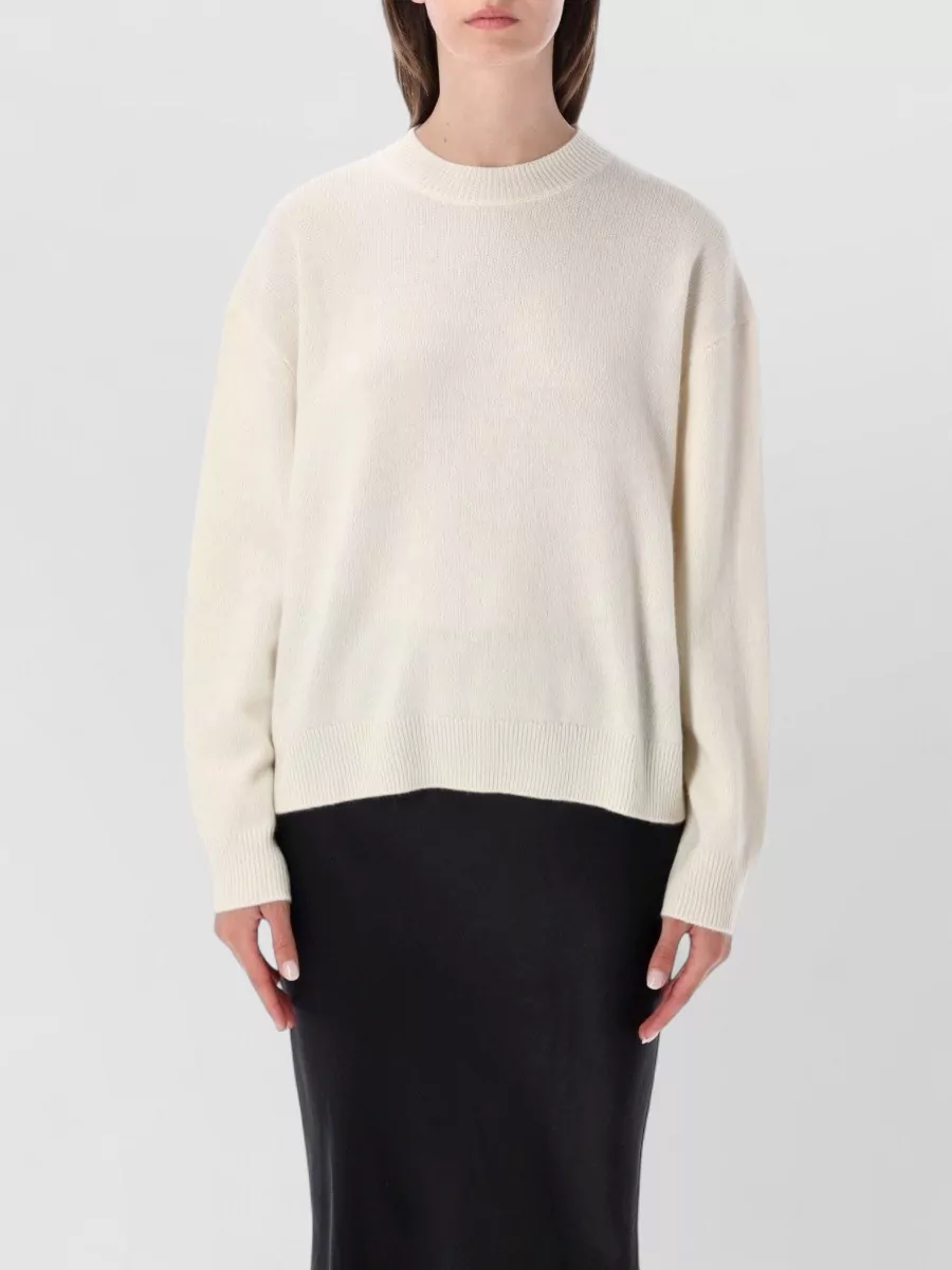 Anine Bing cashmere crewneck knit boxy fit
