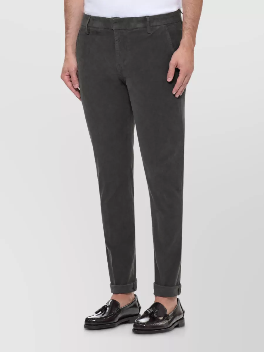 Dondup Corduroy Straight-Leg Chino Pants