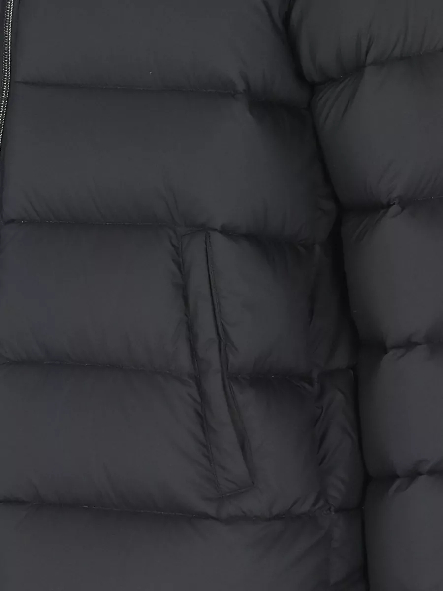 Herno Hooded Short Down Jacket Long Sleeves