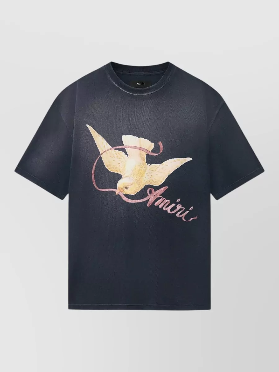 Amiri Cotton Printed Short-Sleeve T-Shirt