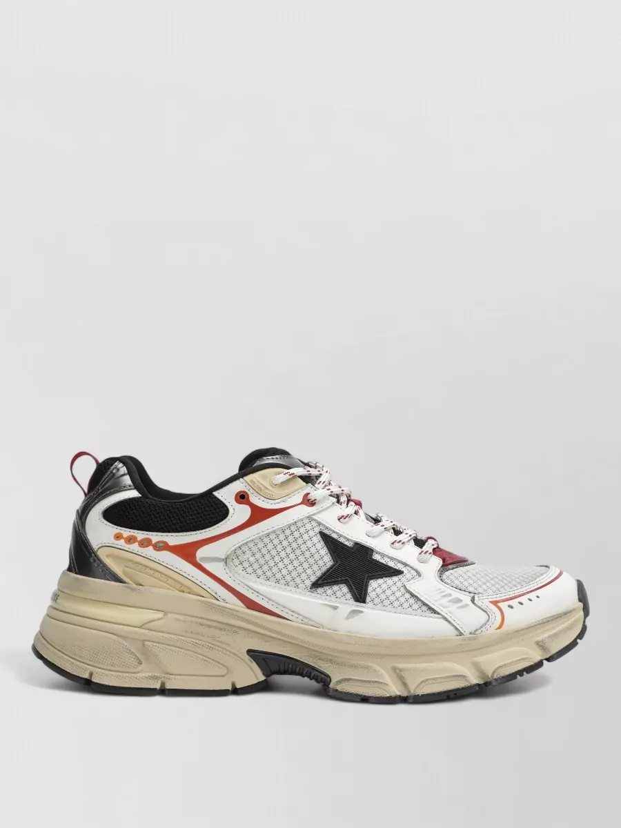 Golden Goose leather low-top sneakers