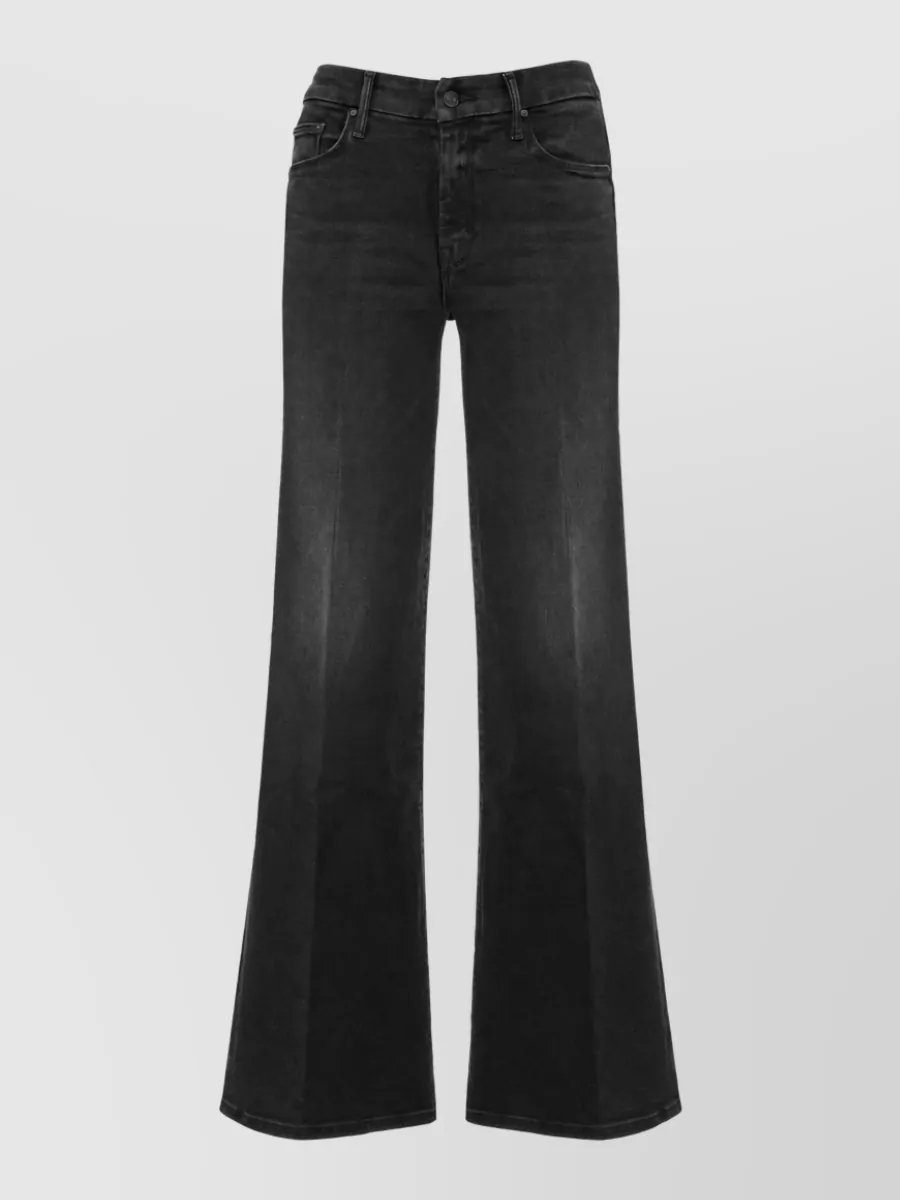 Mother Straight-Leg Denim Jeans