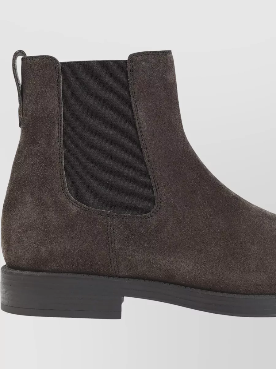 Tod's Suede Chelsea Ankle Boots
