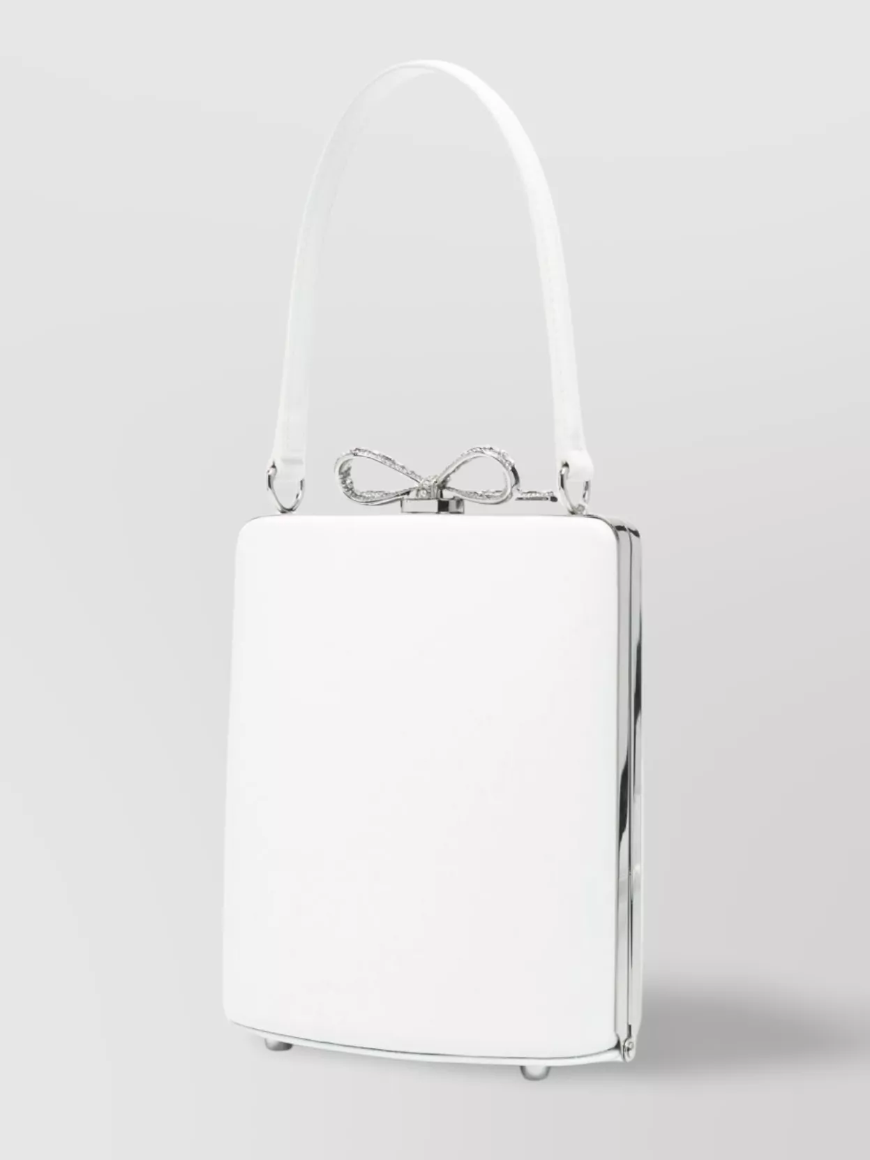 Self-portrait Handle Bow Metal Rhinestone
