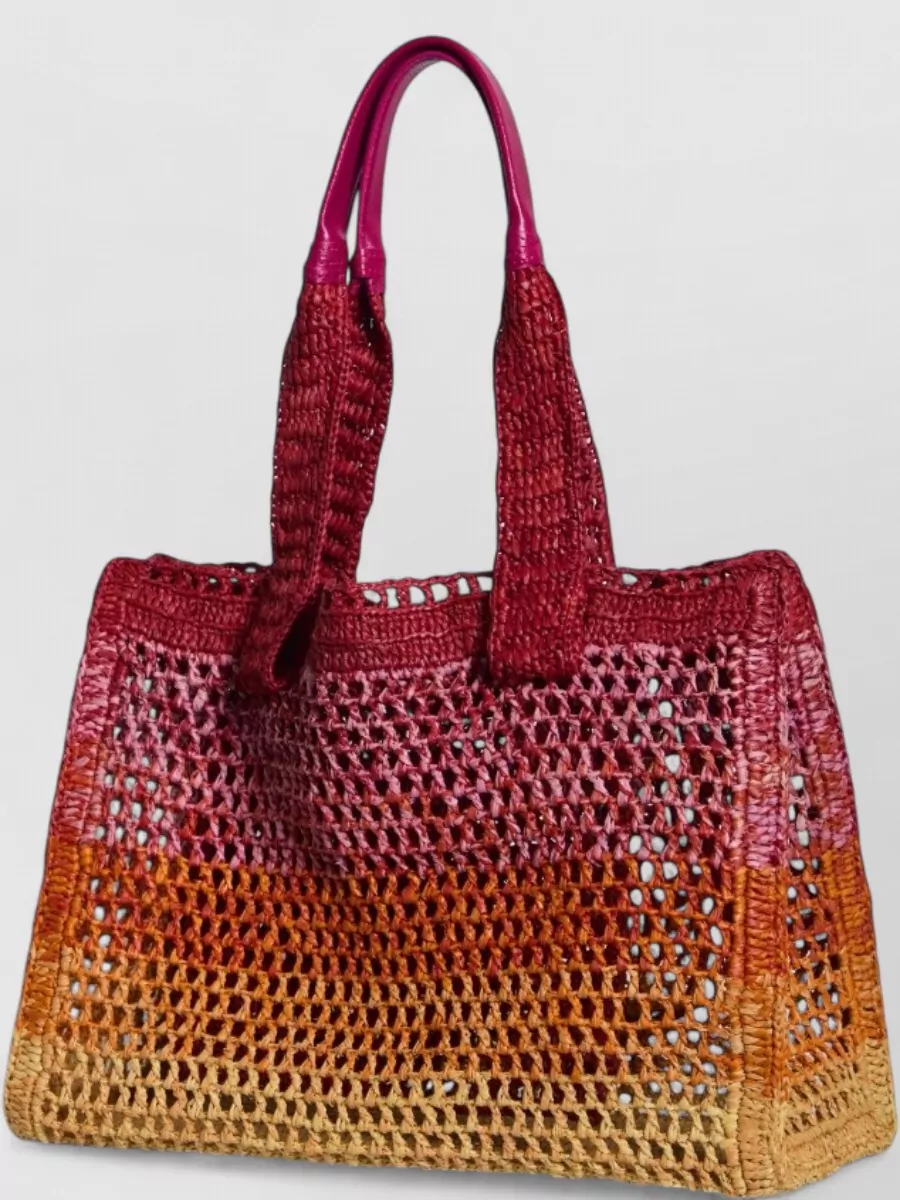Chloé Woody Raffia Tote Bag