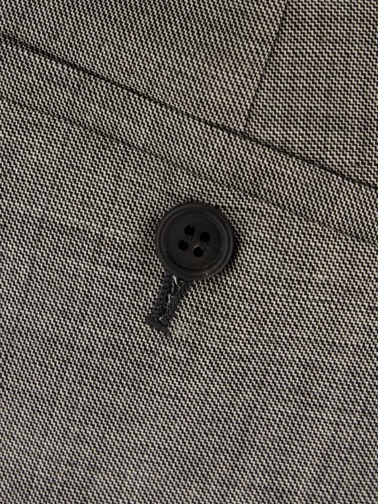 Prada Trousers With Back Pockets And Cuffed Hem