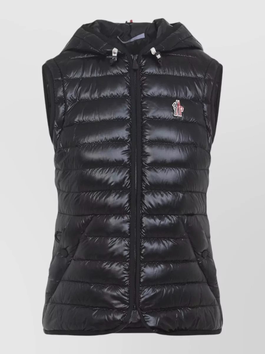 Moncler Grenoble Down Quilted Hooded 2-In-1 Puffer Jacket