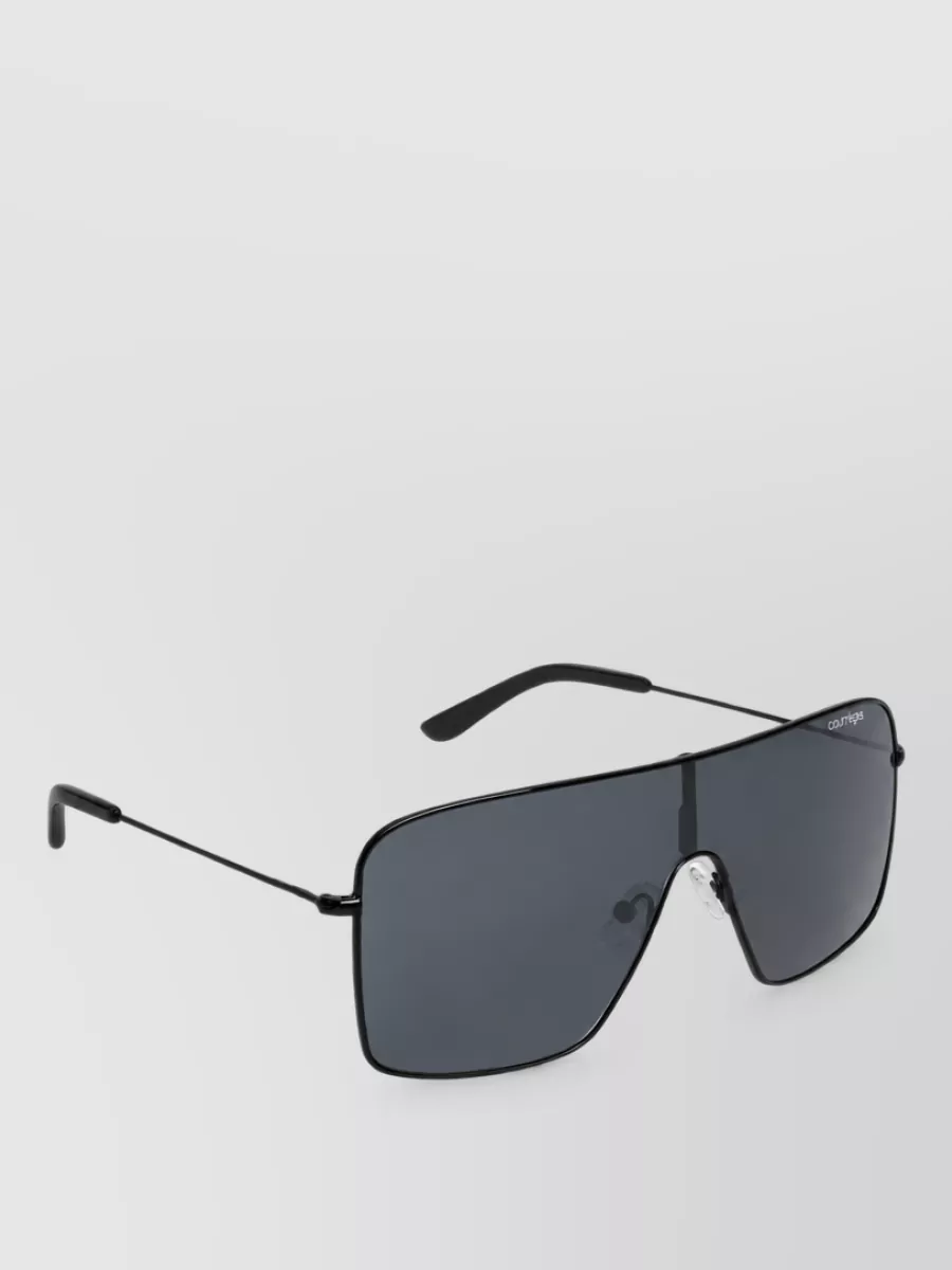 Courrèges oversized square-frame sunglasses