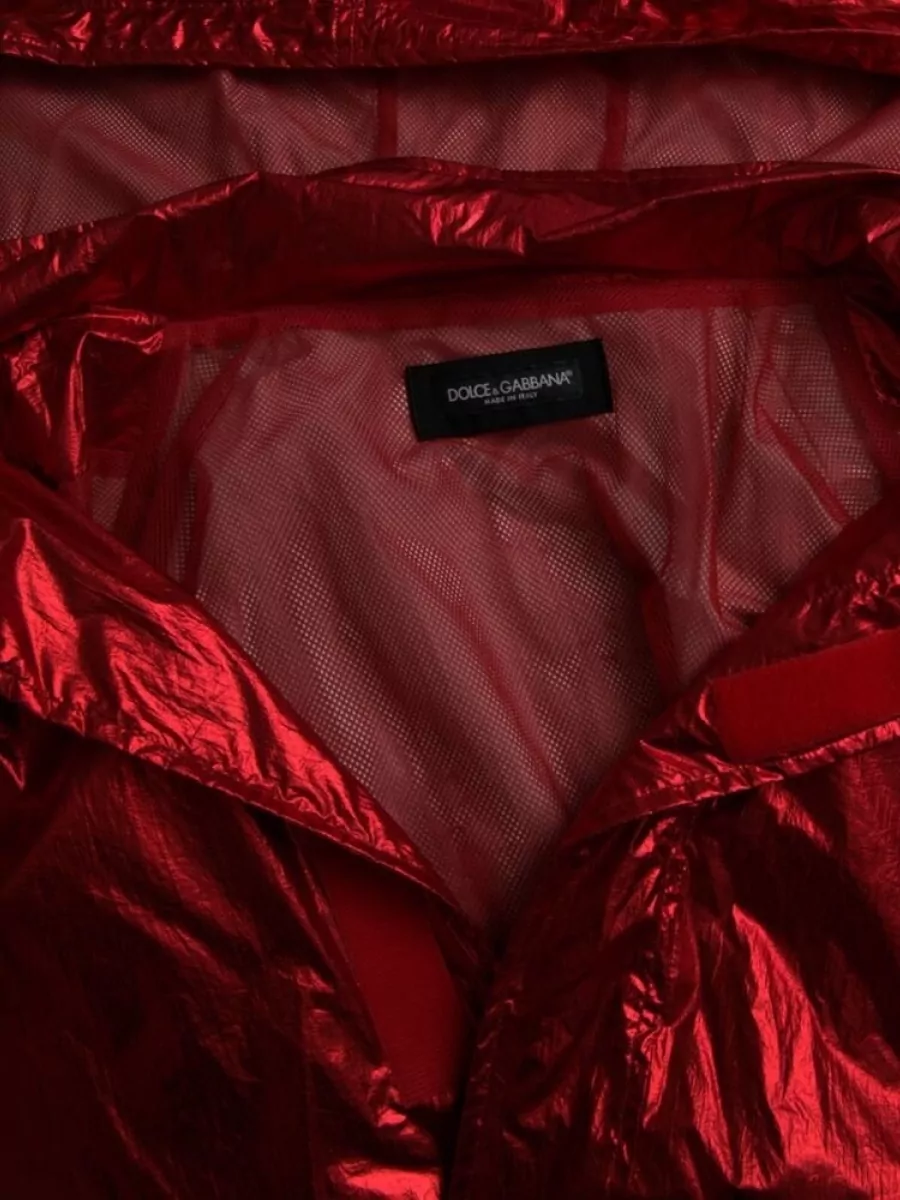 Dolce&Gabbana Nylon Hooded Anorak Jacket