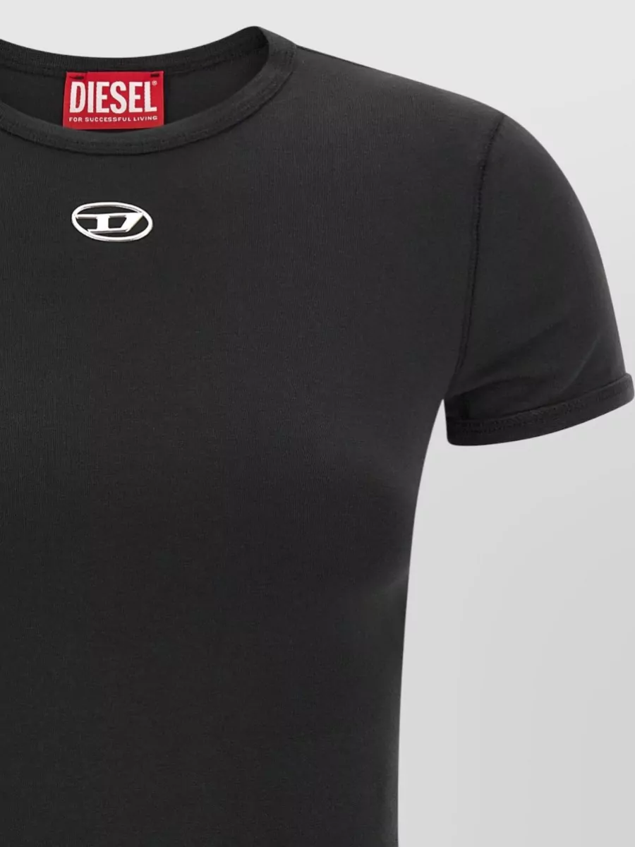 Diesel Uncutieslong Od Crew Neck T Shirt