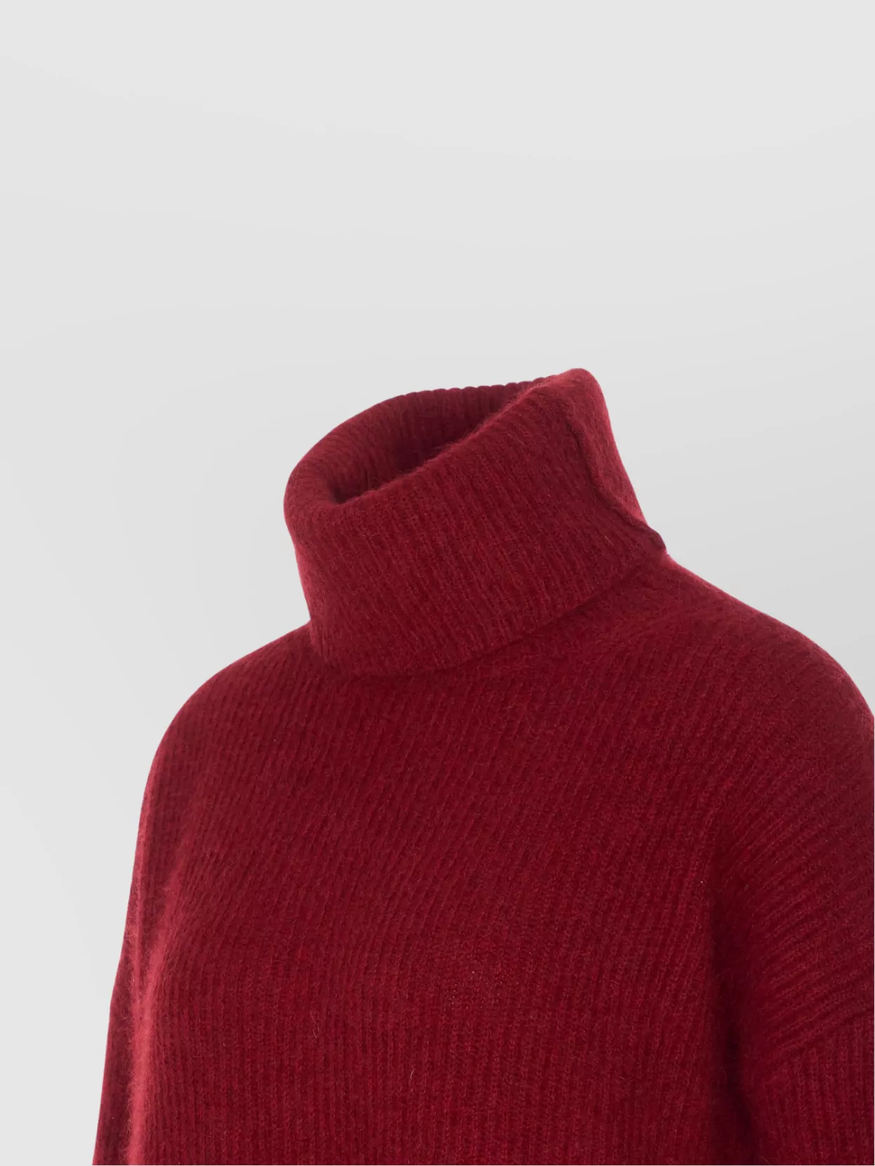 Uma Wang High Neck Turtleneck Knitwear Relaxed Fit