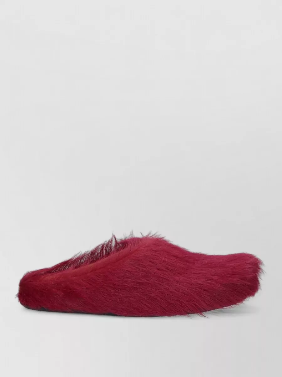 Marni Cozy Faux Fur Flat Sole Slippers