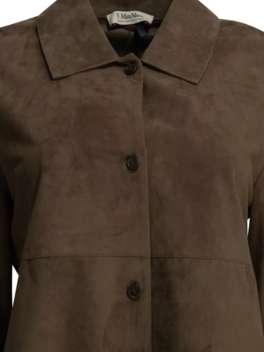 S Max Mara Suede Jacket