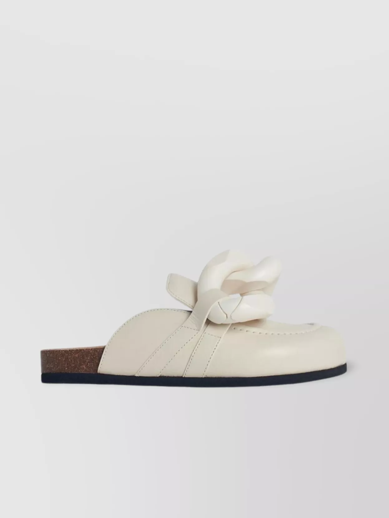 Jw Anderson Chunky Chain Leather Slippers