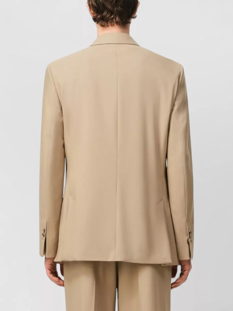 Ami Paris Virgin Wool Double-Breasted Blazer