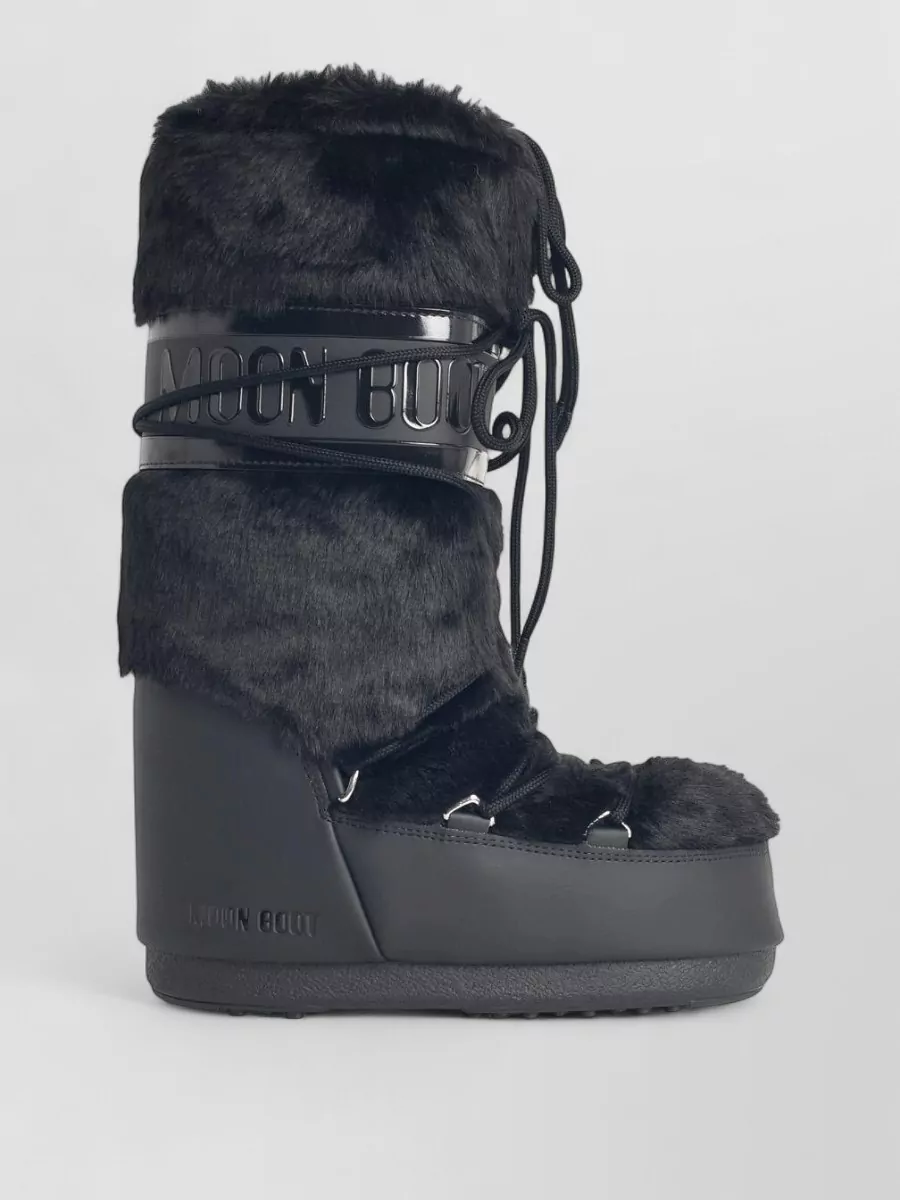 Moon Boot Faux Fur Calf-Length Boots