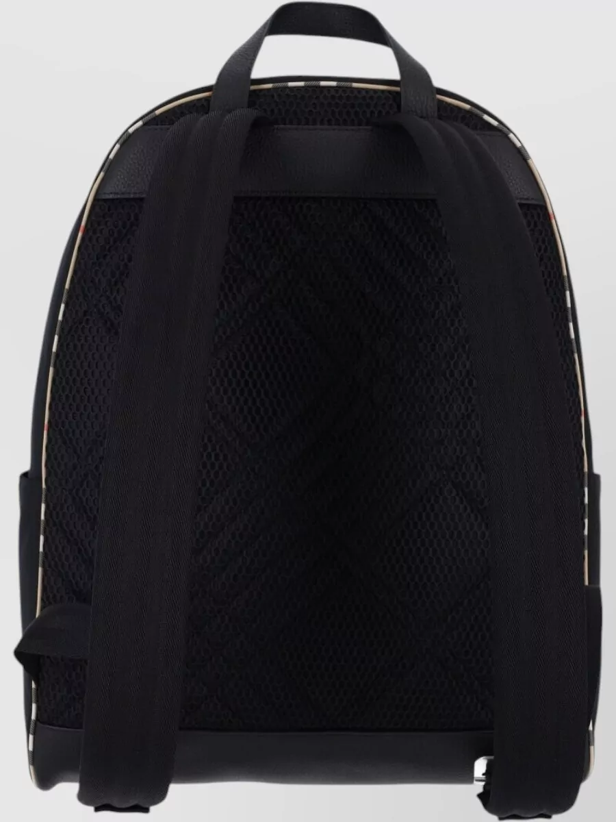 Burberry Tartan Trim Backpack