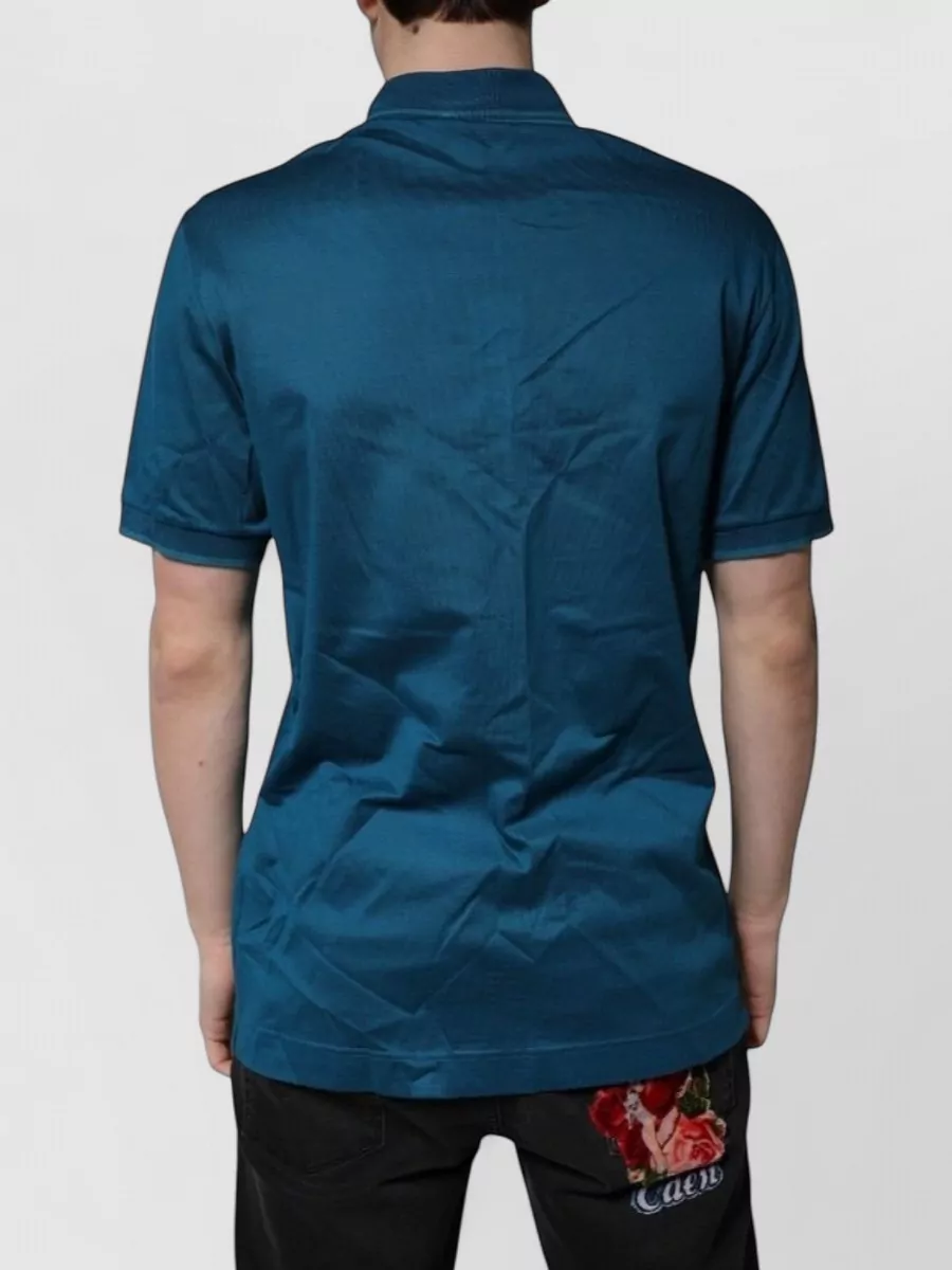 Dolce&Gabbana Cotton Logo Polo Shirt
