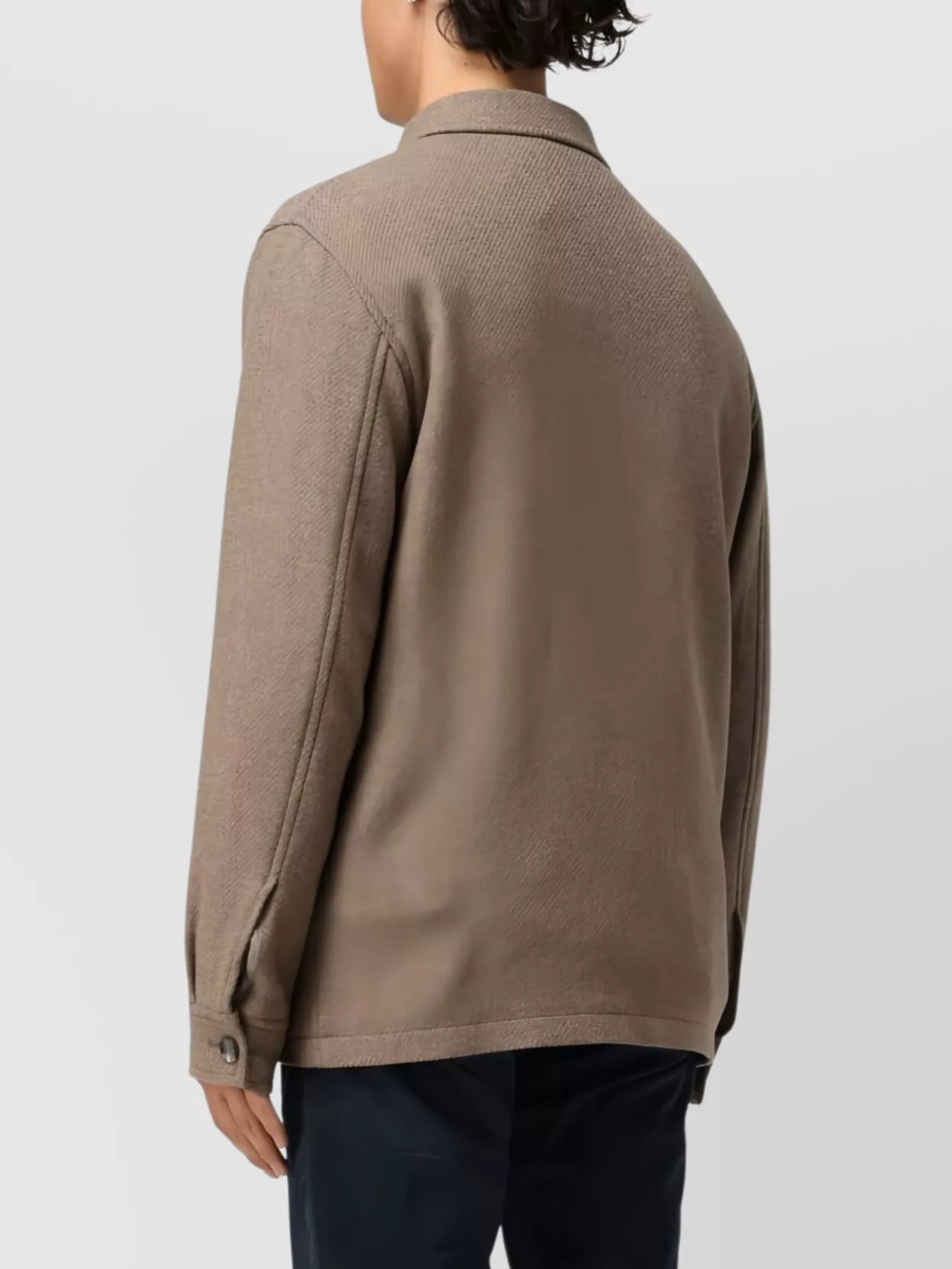 Tagliatore Wool Blend Jacket Flap Pockets