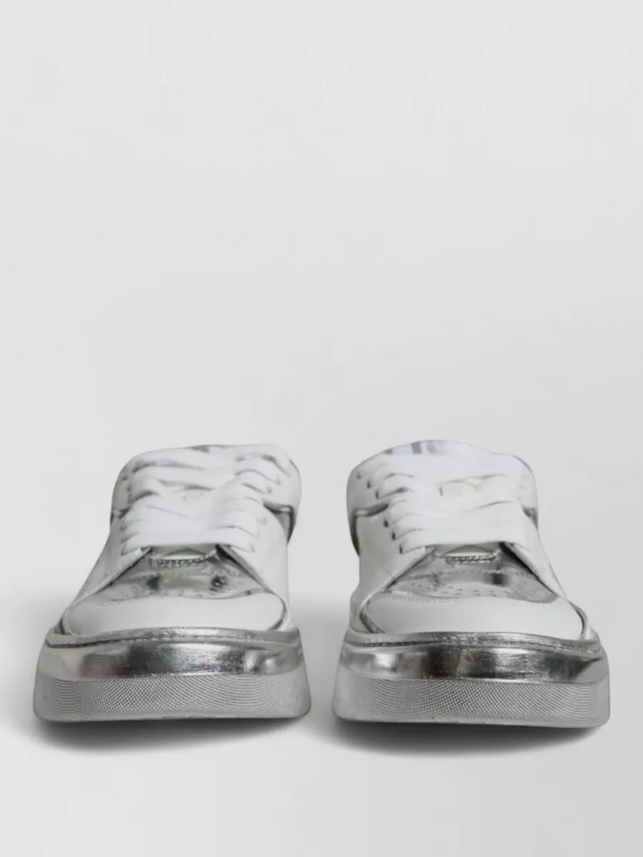 Dolce&Gabbana leather low-top sneakers