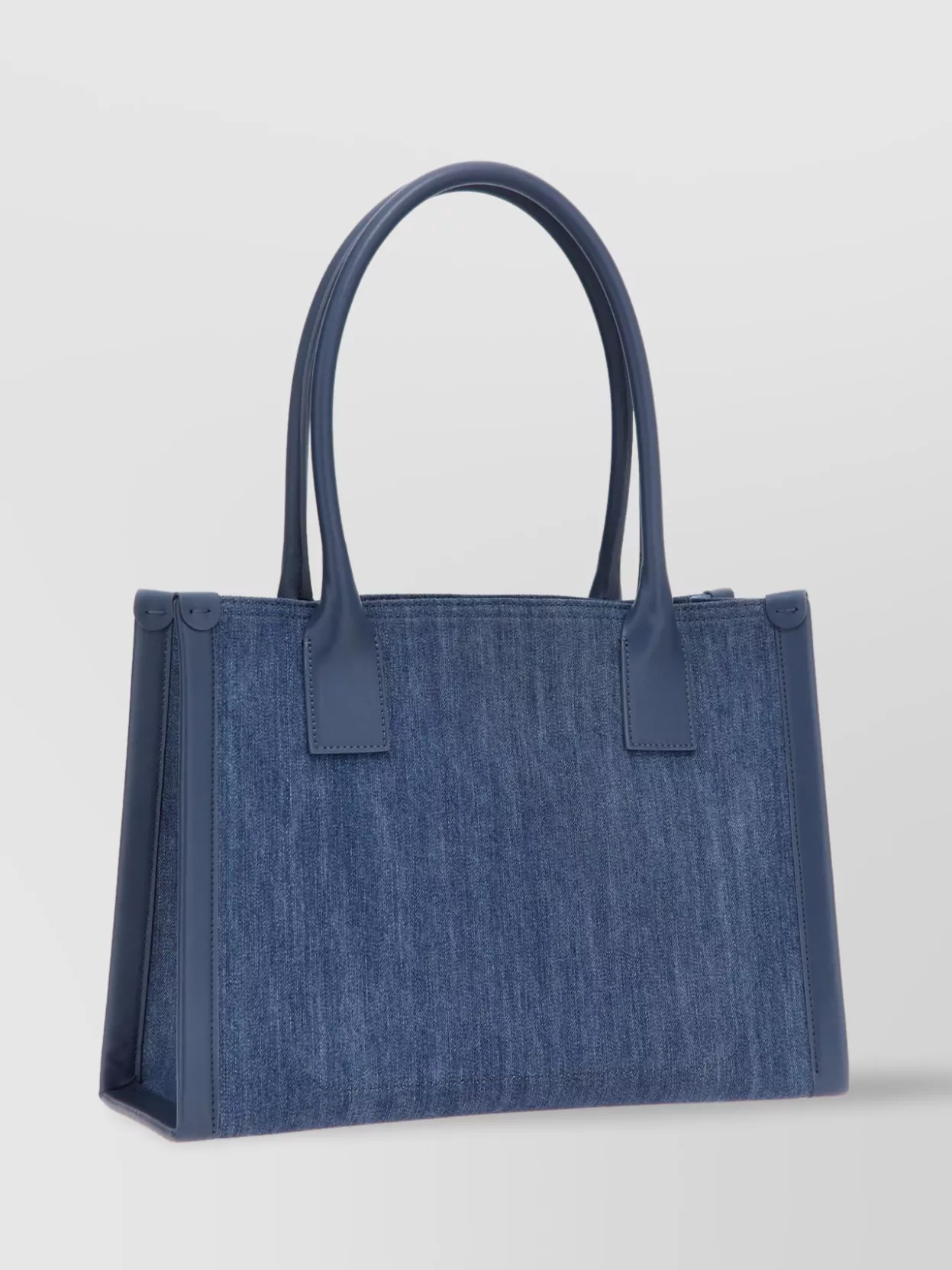 Christian Louboutin Denim Tote Bag Dual Handles