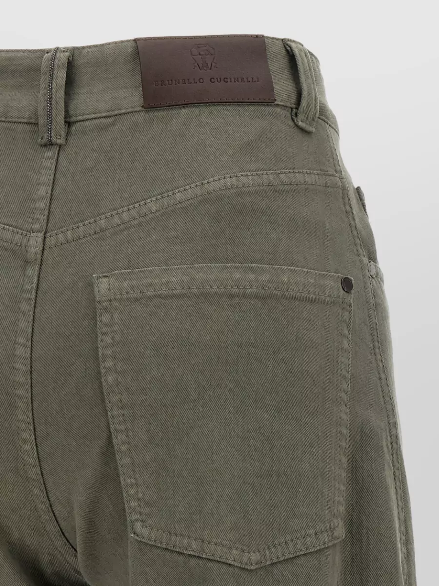 Brunello Cucinelli Wide Leg Jeans
