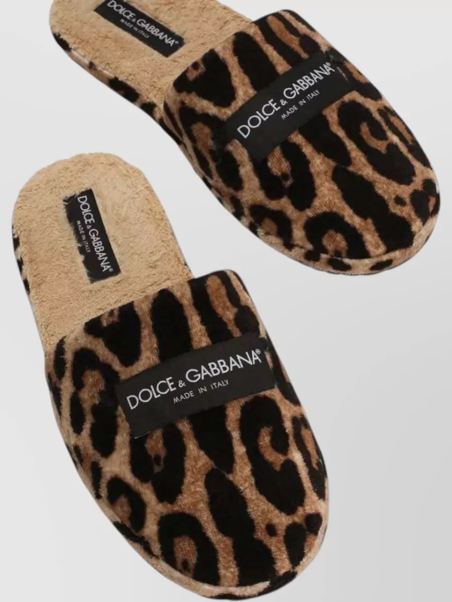 Dolce&Gabbana Ciabatta Spugna Leo+Spugna+Eti