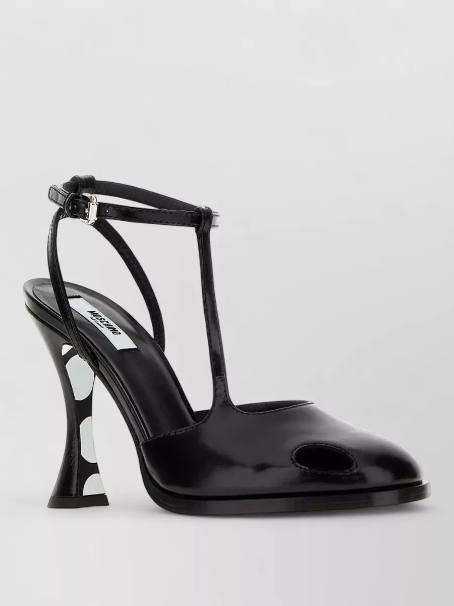 Moschino leather mules