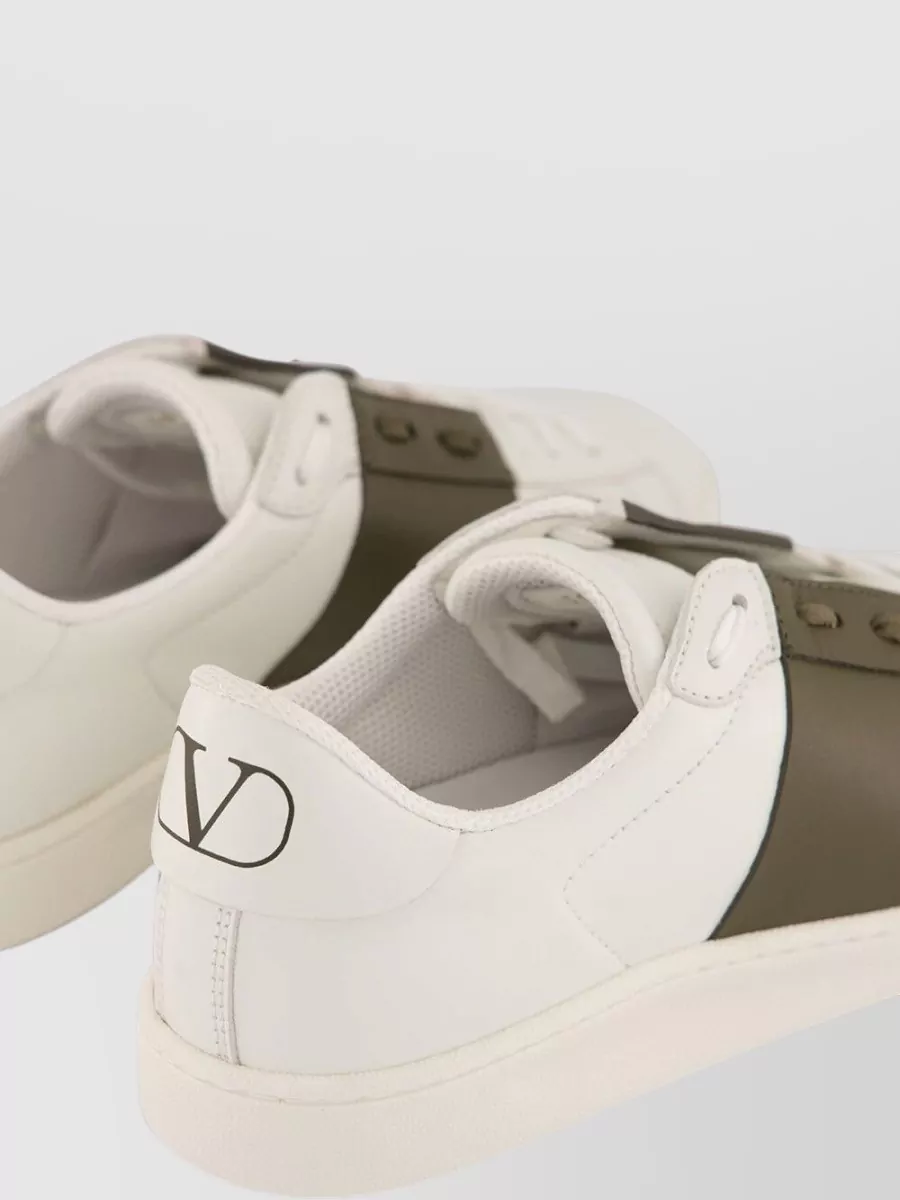 Valentino Garavani Calf Leather Low-Top Sneakers