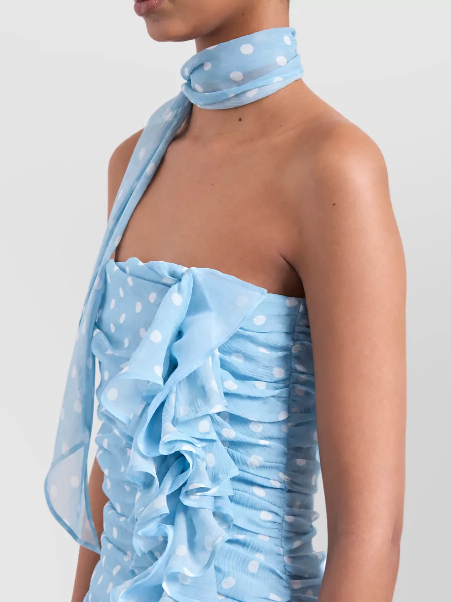 Nina Ricci Silk Knee-Length Mini Dress
