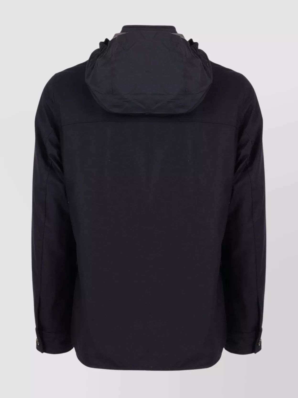 Moorer Wool Blend Jacket Flap Pockets