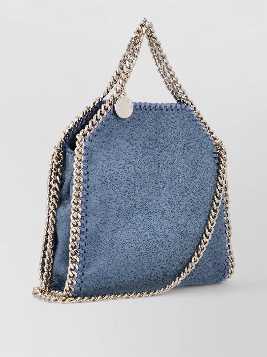 Stella Mccartney Falabella Tiny Shaggy Deer Shoulder Bag