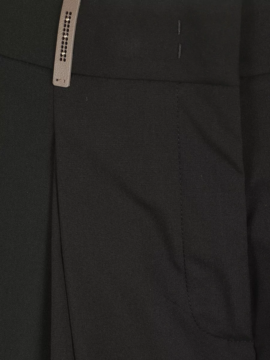 Peserico High-Rise Pleated Wide-Leg Trousers